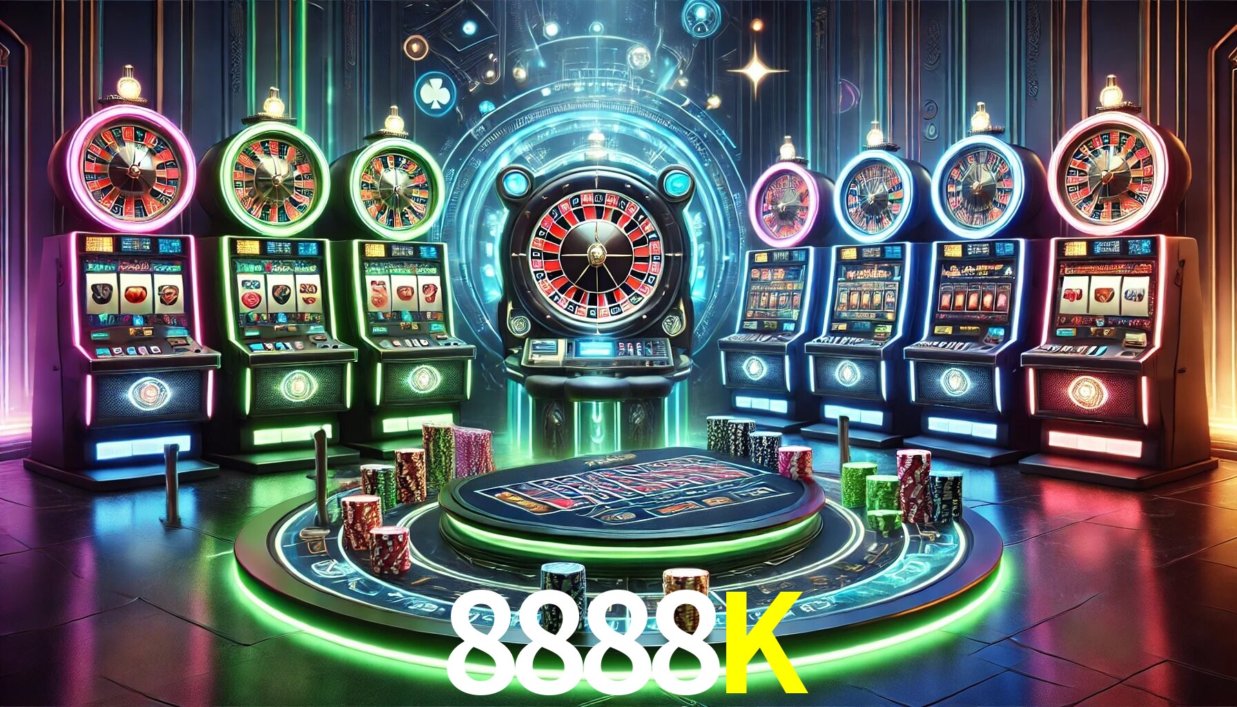 Jogos emocionantes no 8888K